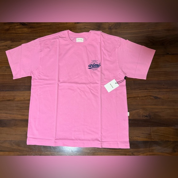 Aime Leon Dore ALD Cycling Logo Tee in Pristine (Cream) Men’s Size XL T-Shirt.